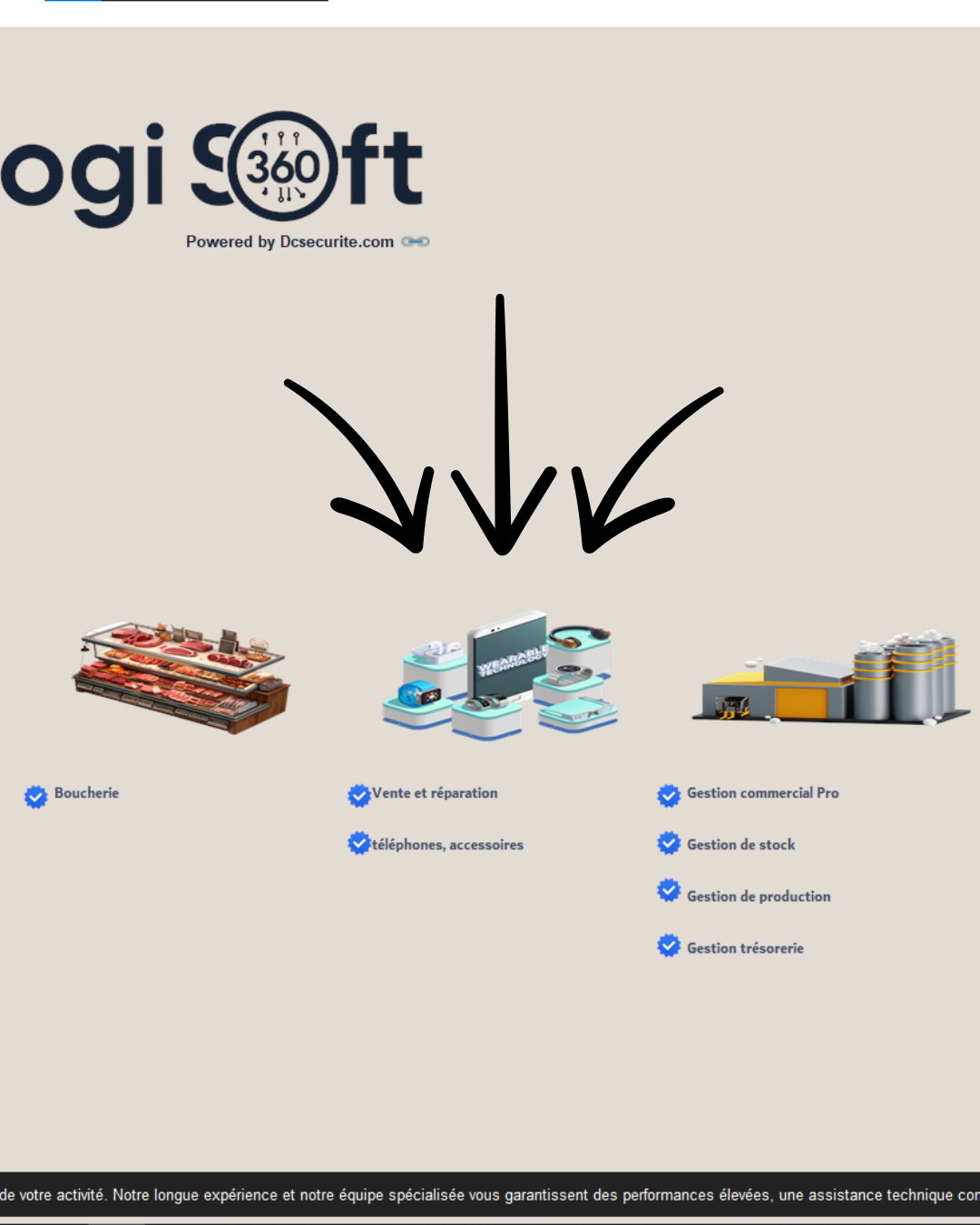 برنامج تسيير محل صيانة و بيع الهواتف